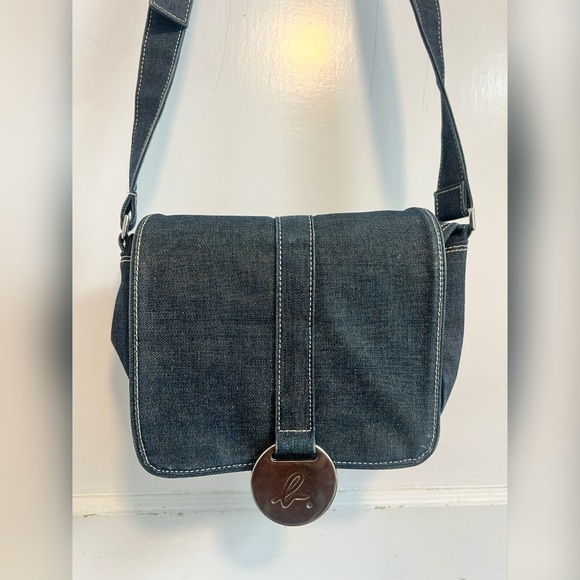 Agnes B. Y2K mini denim blue crossbody bag TRENDING - Picture 3 of 5